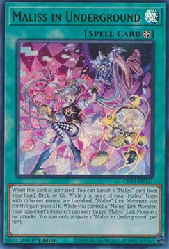 Maliss im Untergrund (V.1) CRBR-021 Ultra Rare Excellent Deutsch 1. Auflage