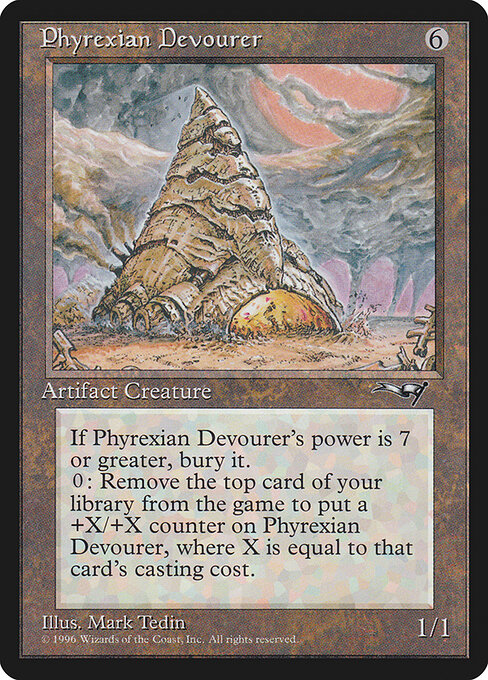 Phyrexian Devourer ALL- Rare Played Englisch