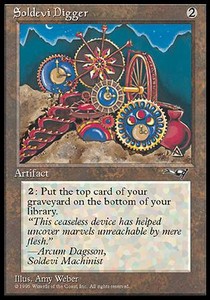 Soldevi Digger ALL- Rare Light Played Englisch