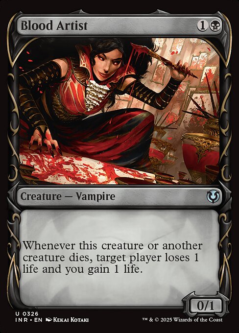 Blood Artist (V.1) XINR-326 Uncommon Near Mint Englisch