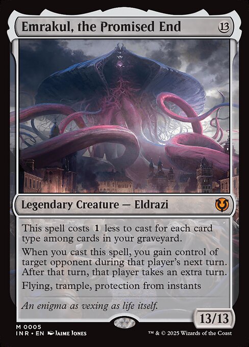 Emrakul, the Promised End INR-5 Mythic Near Mint Englisch Foil