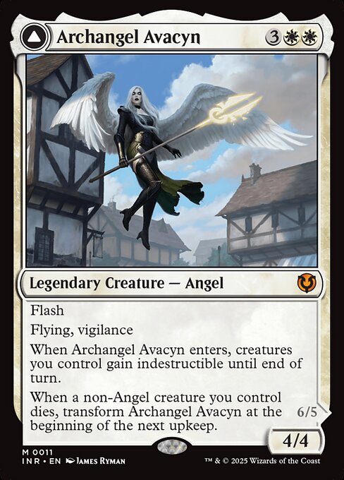 Archangel Avacyn / Avacyn, the Purifier INR-11 Mythic Near Mint Englisch Foil