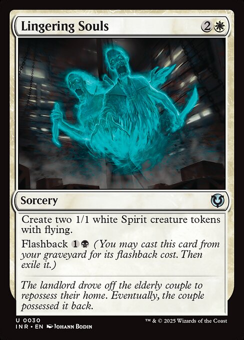 Lingering Souls INR-30 Uncommon Near Mint Englisch