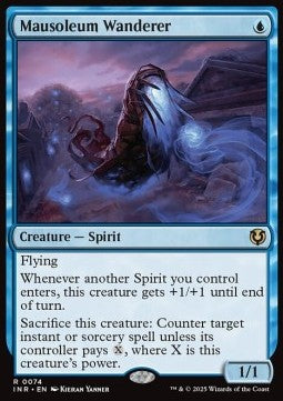 Mausoleum Wanderer INR-74 Rare Near Mint Englisch