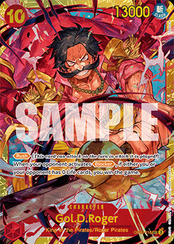 Gol.D.Roger (OP09-118) (V.1) OP09 Secret Rare Near Mint Englisch