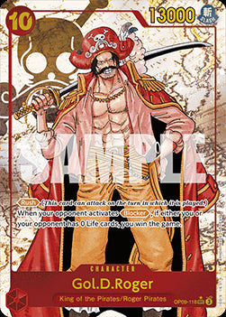 Gol.D.Roger (OP09-118) (V.2) OP09 Alternate Art Near Mint Englisch