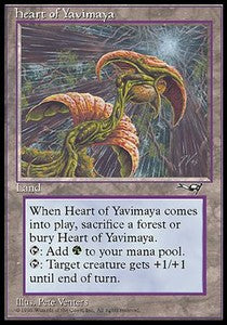 Herz des Yavimaya-Waldes ALL- Rare Good Deutsch
