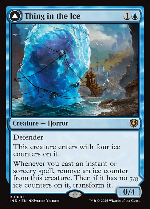 Thing in the Ice / Awoken Horror INR-91 Rare Near Mint Englisch