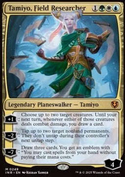 Tamiyo, Field Researcher INR-249 Mythic Excellent Englisch Foil