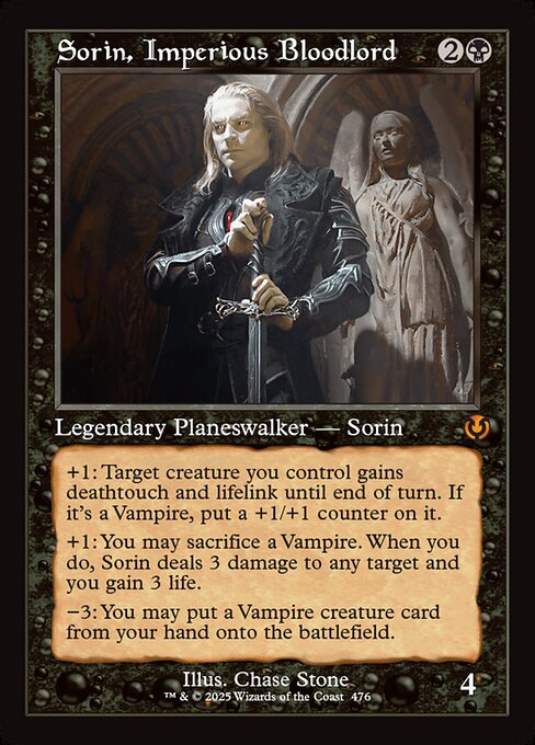 Sorin, Imperious Bloodlord XINR-476 Mythic Excellent Englisch