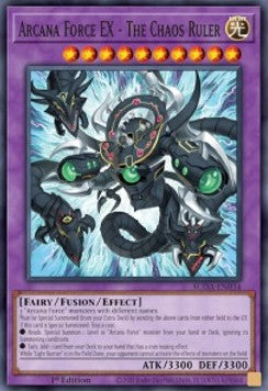 Arcana Force EX - The Chaos Ruler SUDA-034 Super Rare Near Mint Englisch 1. Auflage