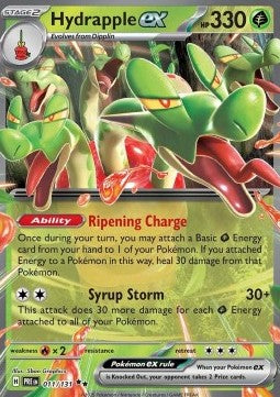 Hydrapfel ex PRE-011 Double Rare Excellent Deutsch