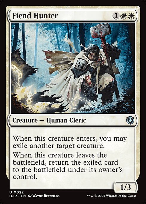 Fiend Hunter INR-22 Uncommon Near Mint Englisch