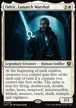 Odric, Lunarch Marshal INR-36 Rare Excellent Englisch