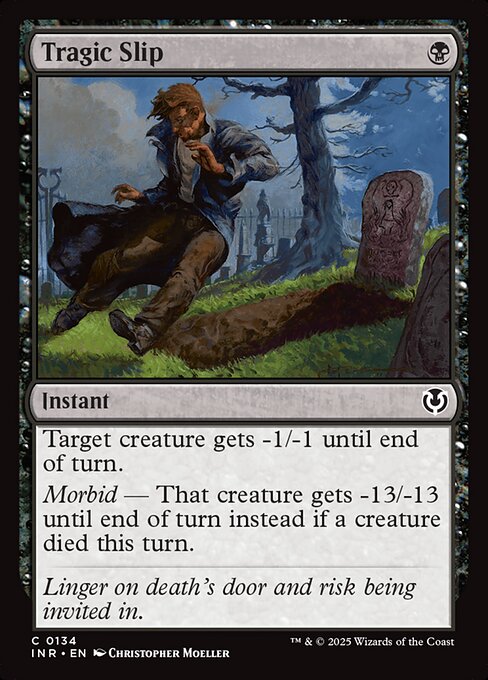 Tragic Slip INR-134 Common Near Mint Englisch