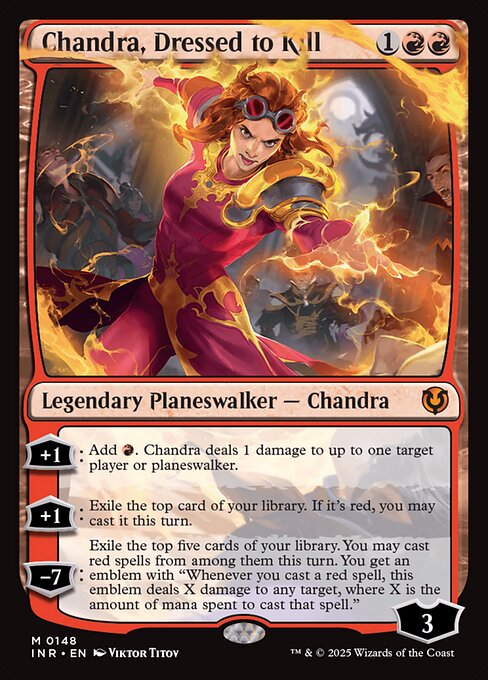 Chandra, Dressed to Kill INR-148 Mythic Near Mint Englisch