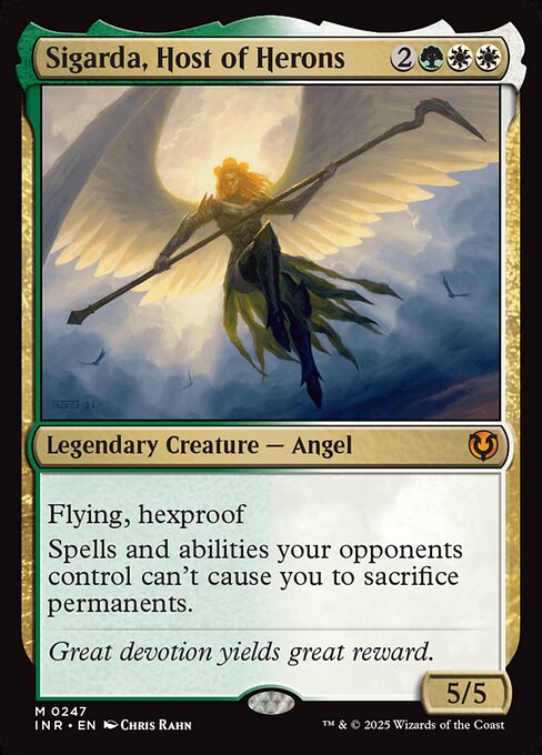 Sigarda, Host of Herons INR-247 Mythic Near Mint Englisch