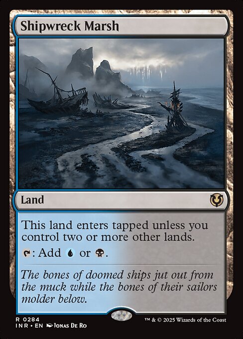Shipwreck Marsh INR-284 Rare Near Mint Englisch