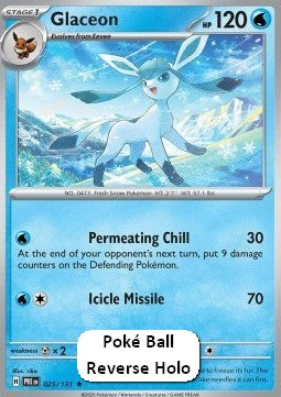 Glaziola xPRE-025 Rare Excellent Deutsch Reverse Holo