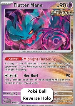 Flatterhaar xPRE-043 Rare Near Mint Deutsch Reverse Holo