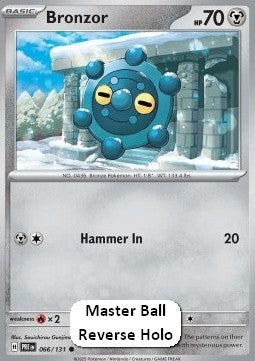 Bronzel xPRE-066 Common Near Mint Deutsch Reverse Holo