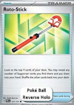 Rotom-Stick xPRE-127 Common Excellent Deutsch Reverse Holo