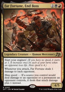 Far Fortune, End Boss DFT-203 Rare Excellent Englisch