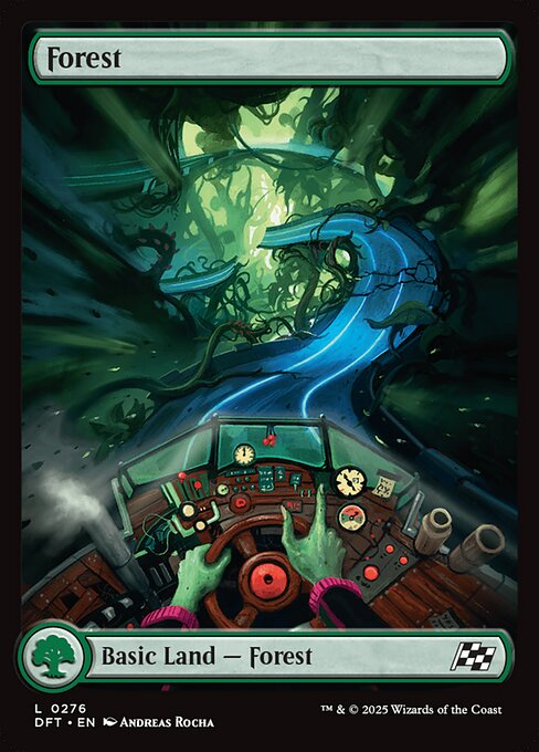 Forest DFT-276 Land Light Played Englisch Foil
