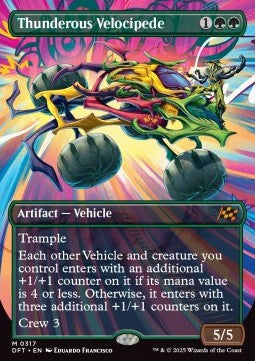 Thunderous Velocipede DFTX-317 Mythic Near Mint Englisch