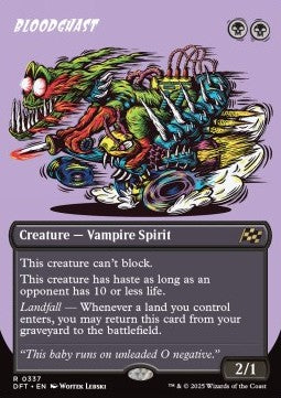 Bloodghast DFTX-337 Rare Near Mint Englisch Foil