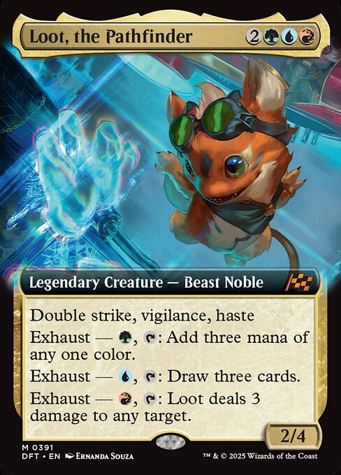 Loot, the Pathfinder XDFT-391 Mythic Near Mint Englisch Foil