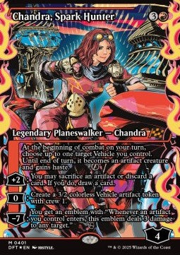 Chandra, Spark Hunter DFTX-401 Mythic Near Mint Englisch Foil