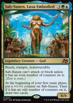 Sab-Sunen, Luxa Embodied DFT-221 Mythic Near Mint Englisch Foil