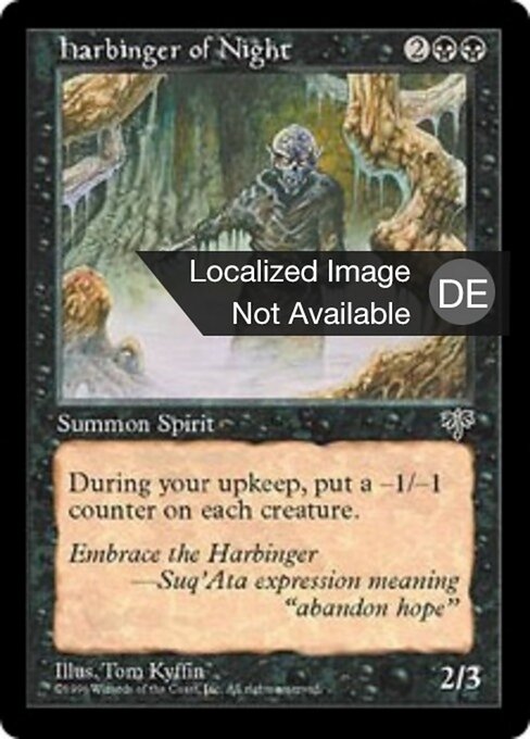 Vorbote der Nacht MIR- Rare Light Played Deutsch