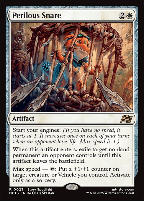 Perilous Snare DFT-23 Rare Excellent Englisch Foil