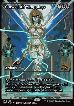 Cursecloth Wrappings XDFT-400 Mythic Near Mint Japanisch Foil
