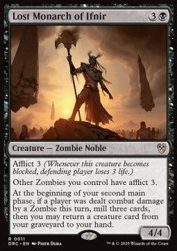 Lost Monarch of Ifnir DRC-11 Rare Near Mint Englisch