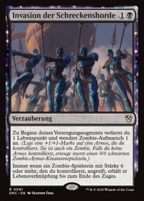 Invasion der Schreckenshorde DRC-91 Rare Near Mint Deutsch