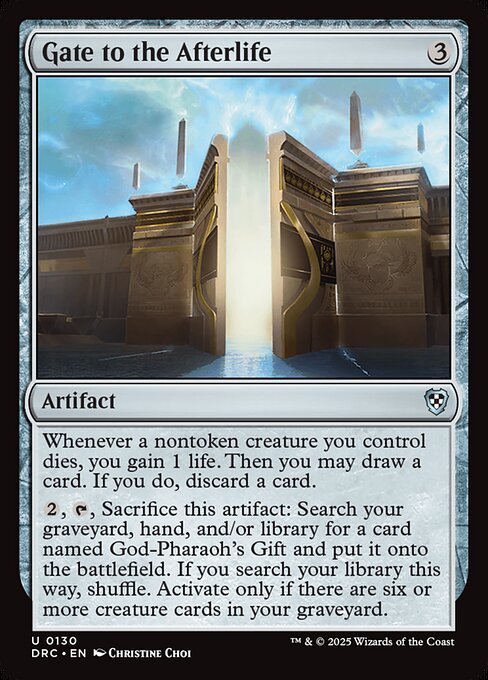 Gate to the Afterlife DRC-130 Uncommon Excellent Englisch