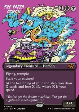 The Speed Demon XDFT-339 Mythic Near Mint Englisch