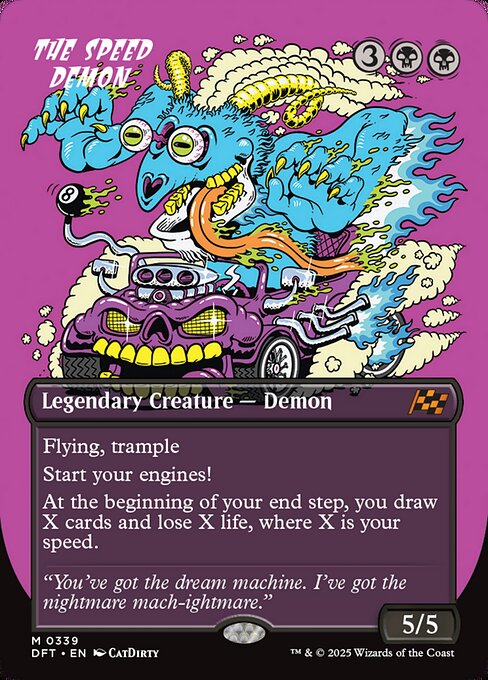 The Speed Demon XDFT-339 Mythic Near Mint Englisch