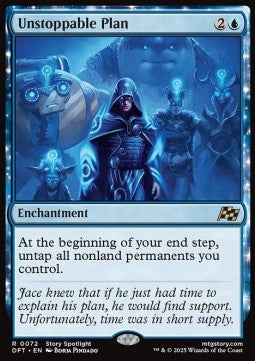 Unstoppable Plan DFT-72 Rare Near Mint Englisch Foil