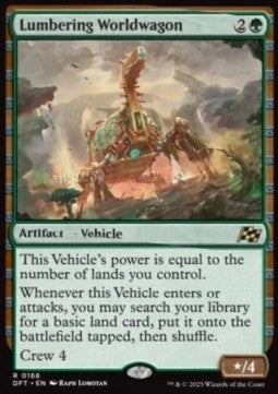 Lumbering Worldwagon DFT-168 Rare Near Mint Englisch