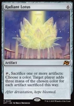 Radiant Lotus DFT-240 Mythic Near Mint Englisch