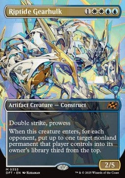 Riptide Gearhulk XDFT-353 Mythic Near Mint Englisch