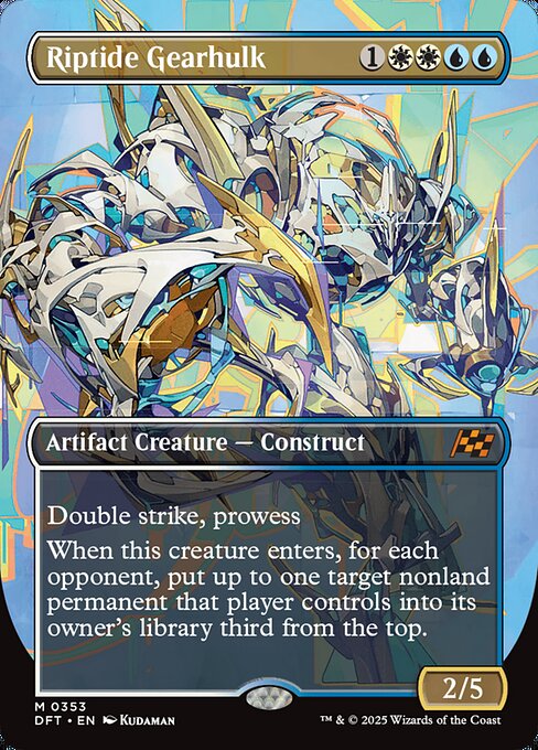 Riptide Gearhulk XDFT-353 Mythic Near Mint Englisch