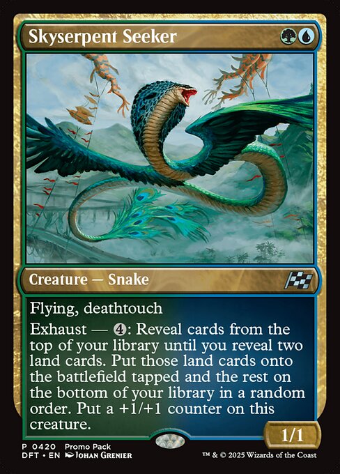 Skyserpent Seeker PDFT-420 Uncommon Near Mint Englisch