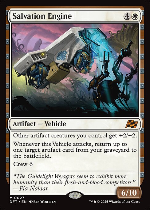 Salvation Engine DFT-27 Mythic Near Mint Englisch Foil