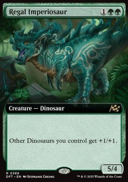 Regal Imperiosaur DFTX-389 Rare Near Mint Englisch Foil