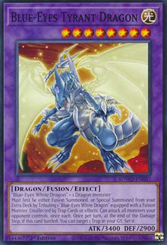 Blue-Eyes Tyrant Dragon SDWD-037 Common Near Mint Englisch